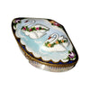 Swans and Roses Limoges Box Porcelain Limoges traditional special occasions bird wedding French Trinket Box