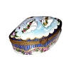 Swans and Roses Limoges Box Porcelain Limoges traditional special occasions bird wedding French Trinket Box