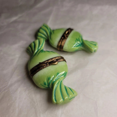 Sweet Candy Delight Box Porcelain Limoges Carnival Kids Dessert French Trinket Box