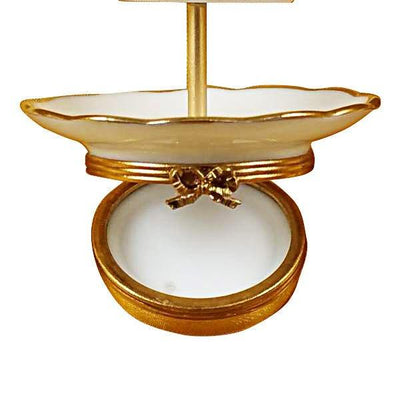 Sweet Tray with Nine Removable Candies Porcelain Limoges special occasions Dessert French Trinket Box