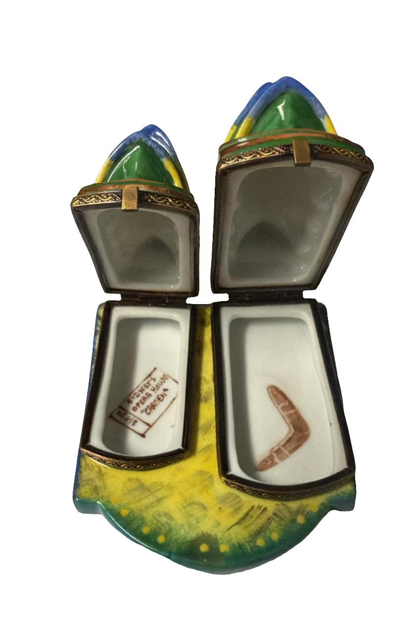 Sydney Opera House Limoges Box Porcelain Limoges world travel music French Trinket Box
