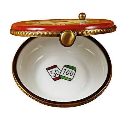 Casino Roulette Wheel Limoges Box