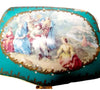 Teal Elegance Jewelry Box Porcelain Limoges jewelry traditional French Trinket Box