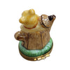 Teddy Bear Teapot Limoges Box Porcelain Limoges China Teddy French Trinket Box