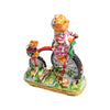 Teddy Bears Bicycle Adventure Porcelain Limoges Teddy carnival French Trinket Box