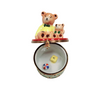 Teddy Bears on Drum Limoges Porcelain Limoges Teddy music French Trinket Box