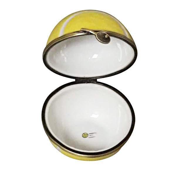 Tennis Ball Porcelain Limoges sports limoges boxes French Trinket Box