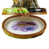 Terrier Porcelain Limoges Dog French Trinket Box