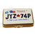 Texas License Plate limoges box Porcelain Limoges united states French Trinket Box