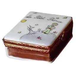 The Little Prince Book Porcelain Limoges fairy myth paris france French Trinket Box