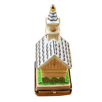 The Wedding Church Porcelain Limoges Religion Wedding French Trinket Box