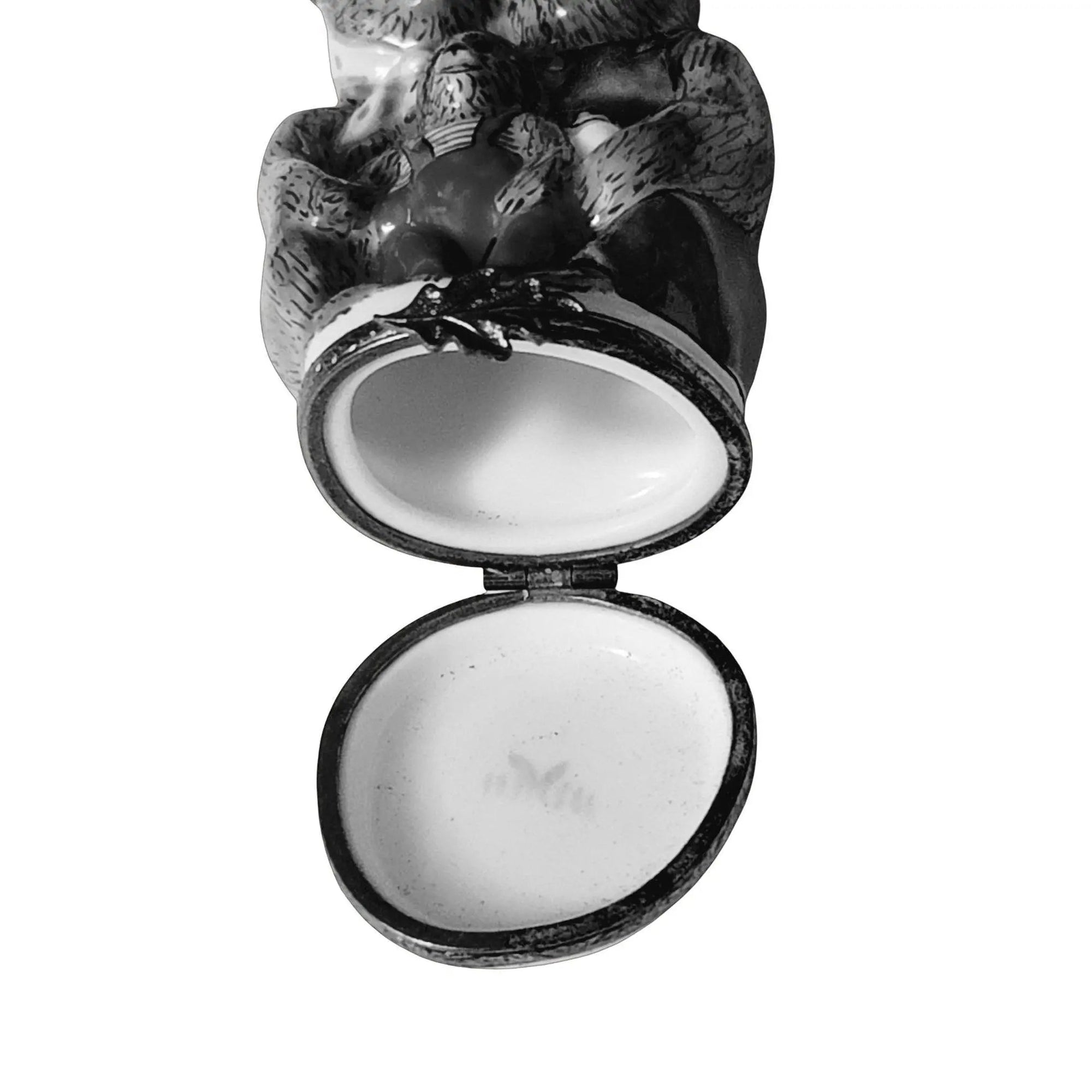 Three Bears Family Limoges Box Porcelain Limoges bear fairy story French Trinket Box