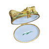 Three Majestic Mountain Lions Porcelain Limoges cat wild French Trinket Box