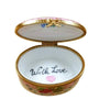 To A Wonderful Grandmother Porcelain Limoges special occasions mother xmas theme French Trinket Box