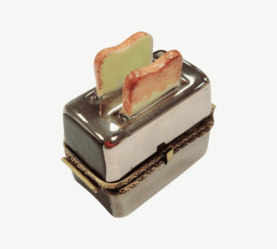 Toaster and Toast Limoges Box Porcelain Limoges Home Food French Trinket Box