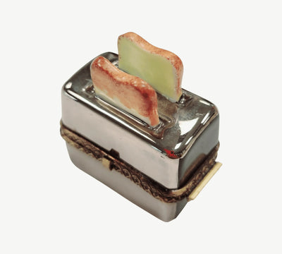 Toaster and Toast Limoges Box Porcelain Limoges Home Food French Trinket Box