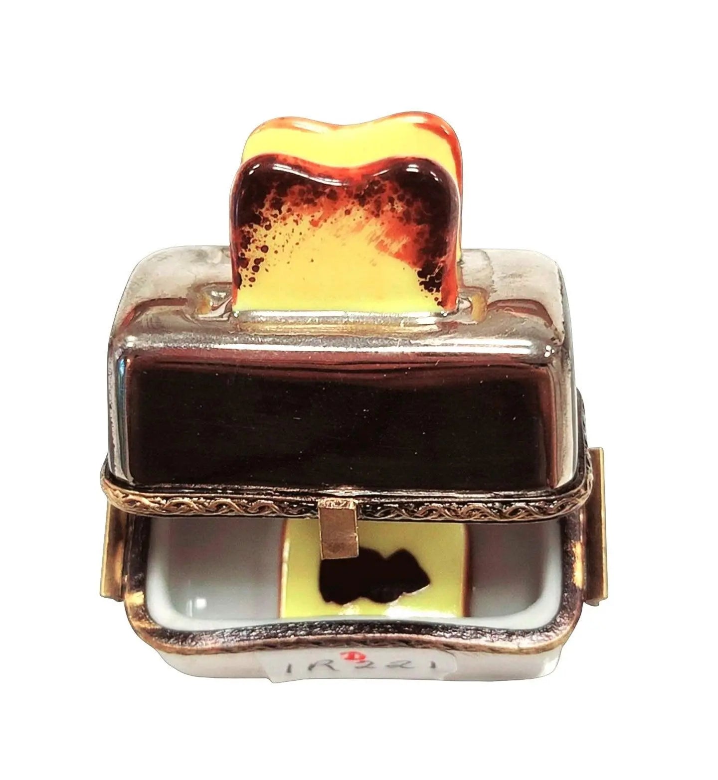 Toaster and Toast Limoges Box Porcelain Limoges Home Food French Trinket Box