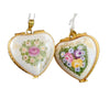 Together in Paris Pendant Porcelain Limoges French Trinket Box