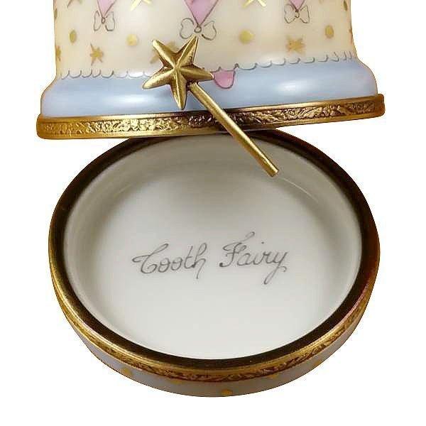 Tooth Fairy Porcelain Limoges kids baby literature special occasions French Trinket Box