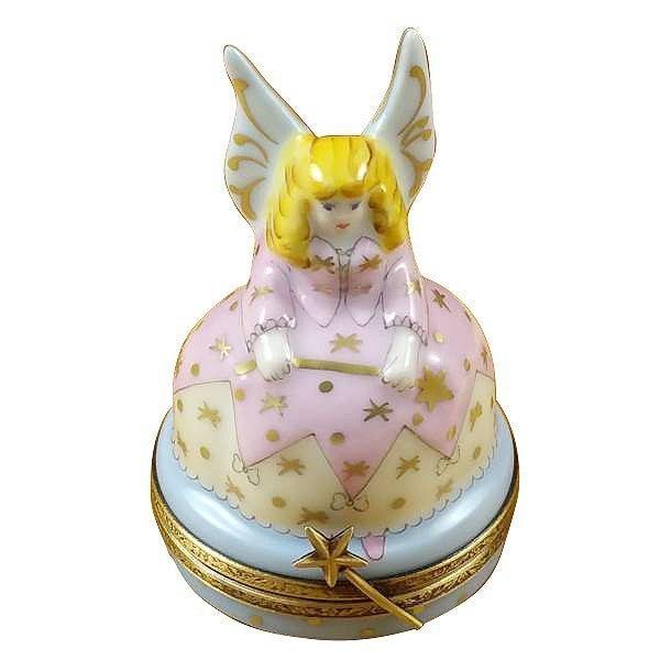 Tooth Fairy Porcelain Limoges kids baby literature special occasions French Trinket Box