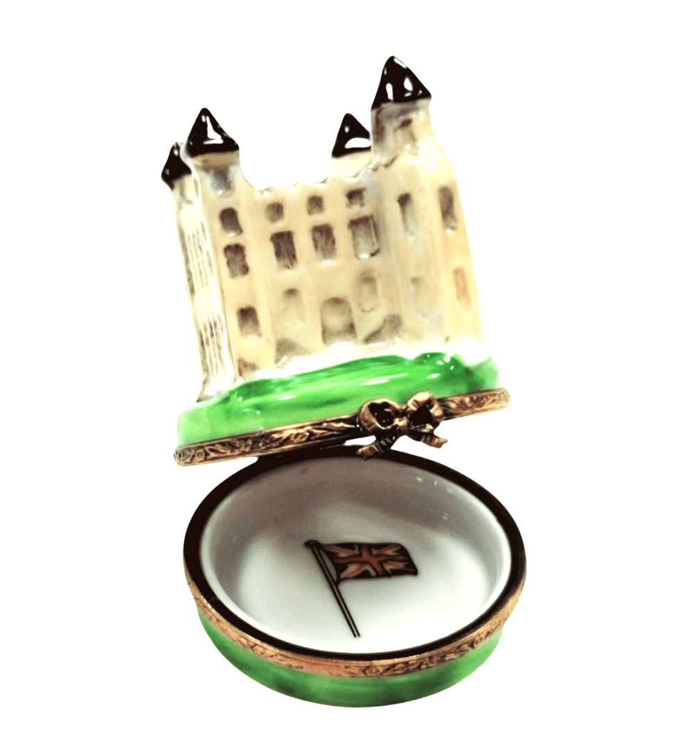 Tower of London Limoges Box Porcelain Limoges monuments French Trinket Box