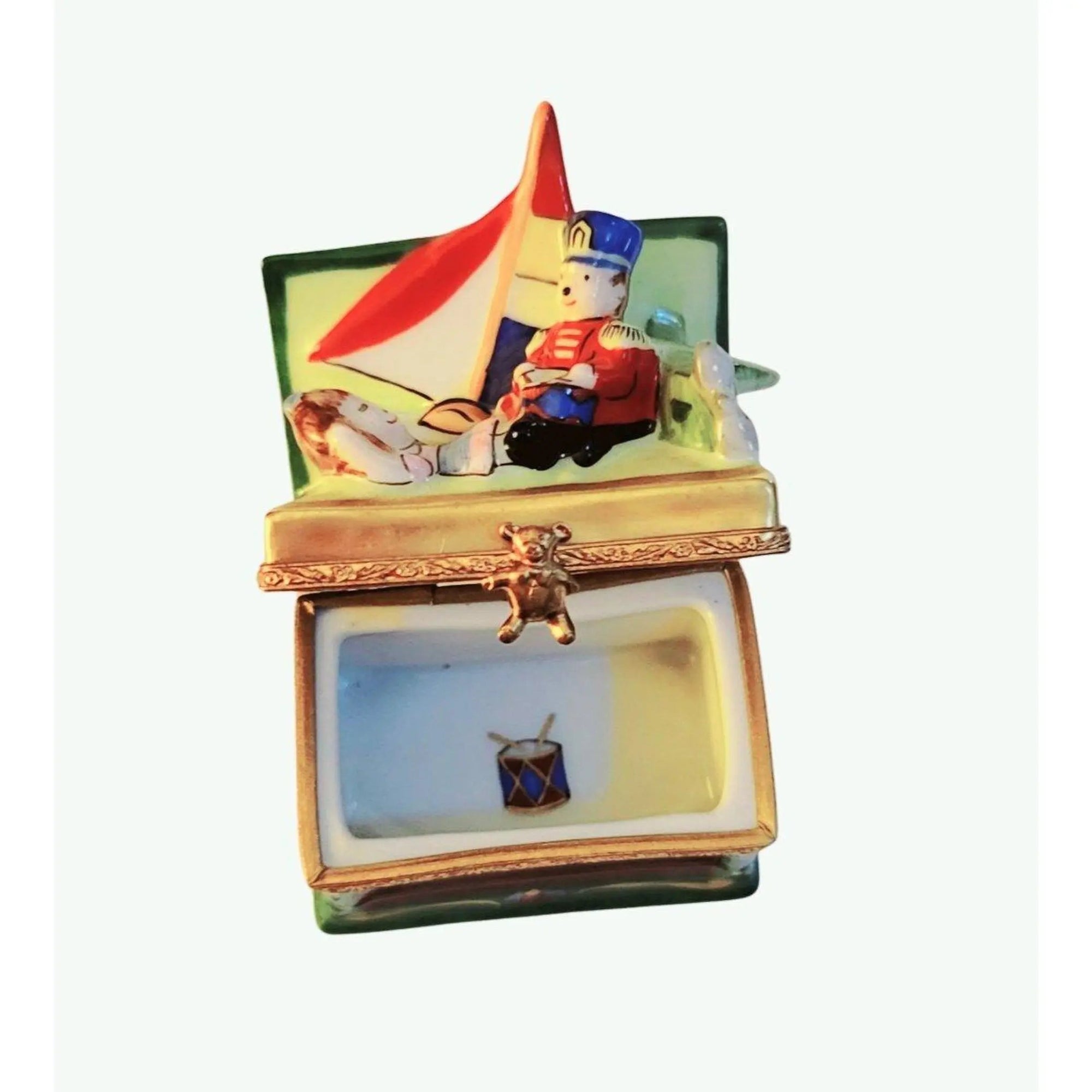 Toy Wonderland Limoges Box Porcelain Limoges xmas theme Kids Babies French Trinket Box