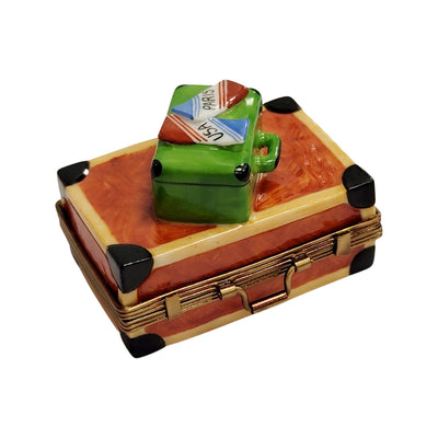Travel-Inspired Limoges Box Porcelain Limoges travel French Trinket Box
