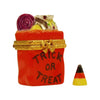 Trick or Treat Bag Porcelain Limoges halloween French Trinket Box