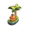 Tropical Paradise Limoges Box Porcelain Limoges beach travel French Trinket Box