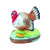 Turkey Porcelain Limoges thanksgiving wild birds French Trinket Box