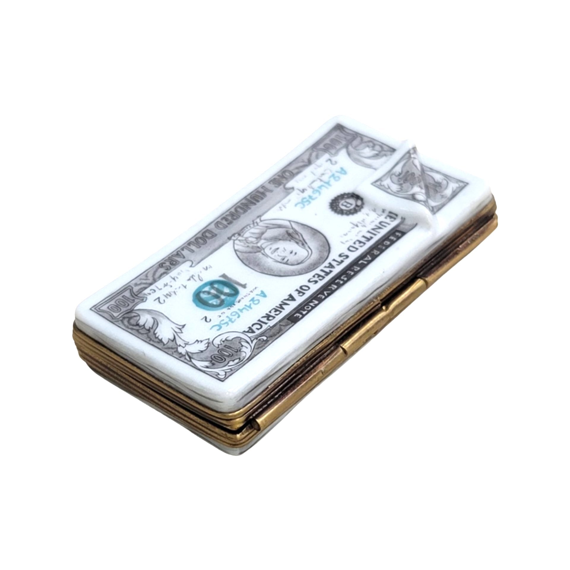 US Dollar Porcelain Limoges Box Porcelain Limoges united states French Trinket Box