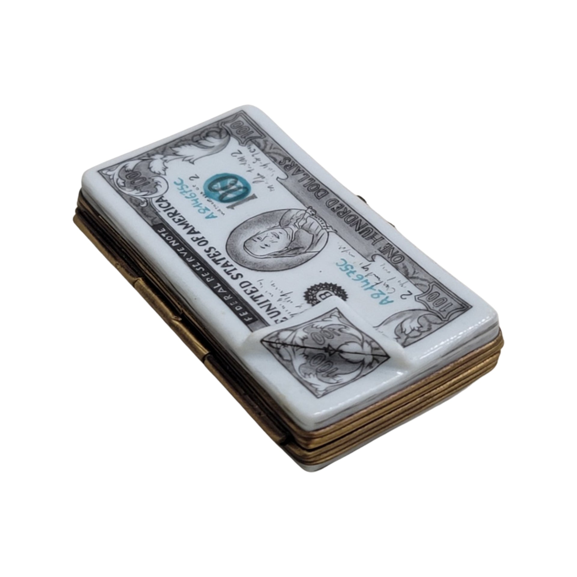 US Dollar Porcelain Limoges Box Porcelain Limoges united states French Trinket Box