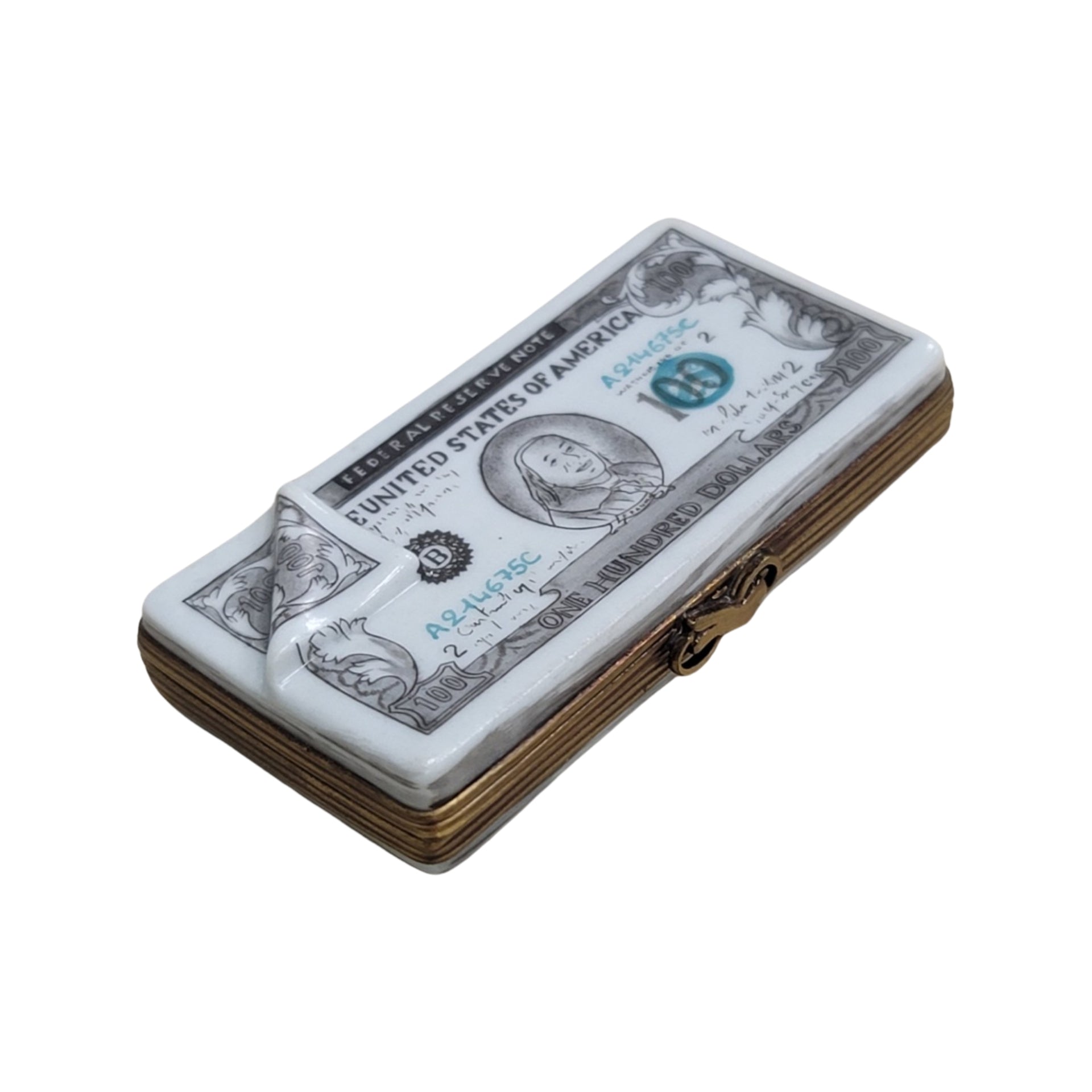 US Dollar Porcelain Limoges Box Porcelain Limoges united states French Trinket Box