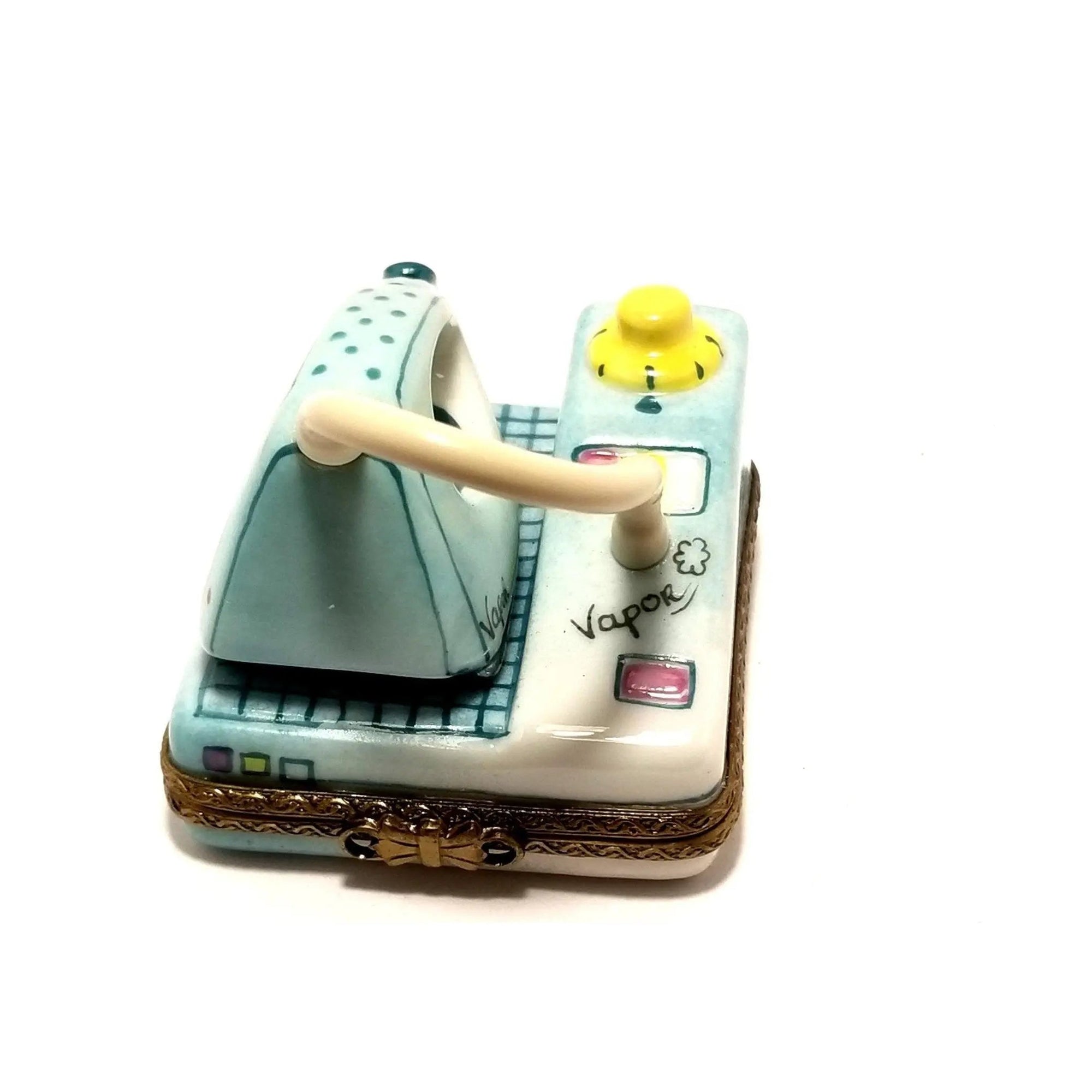 Vapor Iron Limoges Box Treasure Porcelain Limoges home French Trinket Box