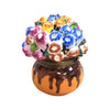 Vibrant Floral Porcelain Delight Porcelain Limoges Garden flowers limoges boxes French Trinket Box