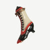 Victorian Elegance Boot Figurine Porcelain Limoges shoe figurine LIMOGES BOXES French Trinket Box