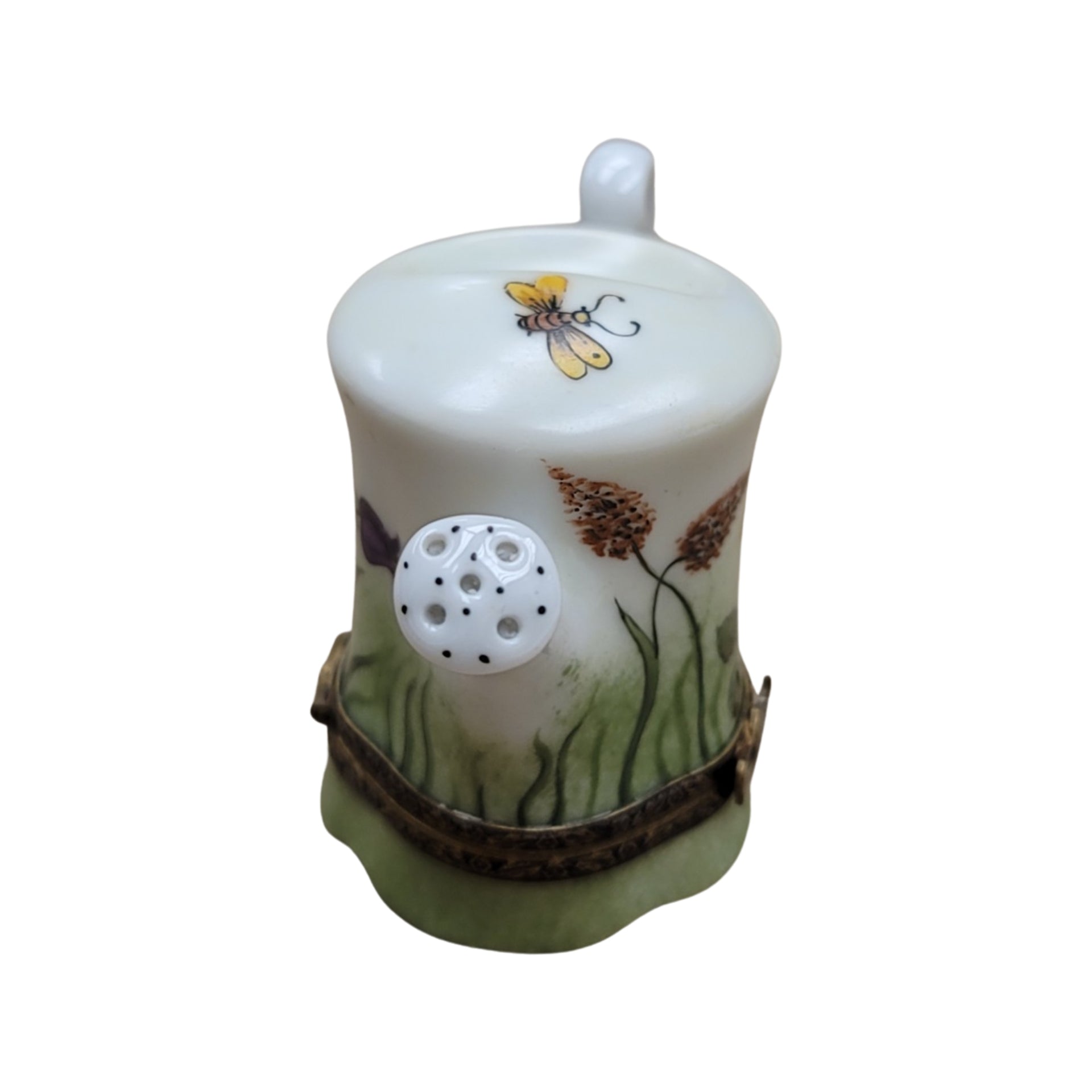Watering Can Garden Delight Porcelain Limoges Limoges Box garden flowers French Trinket Box