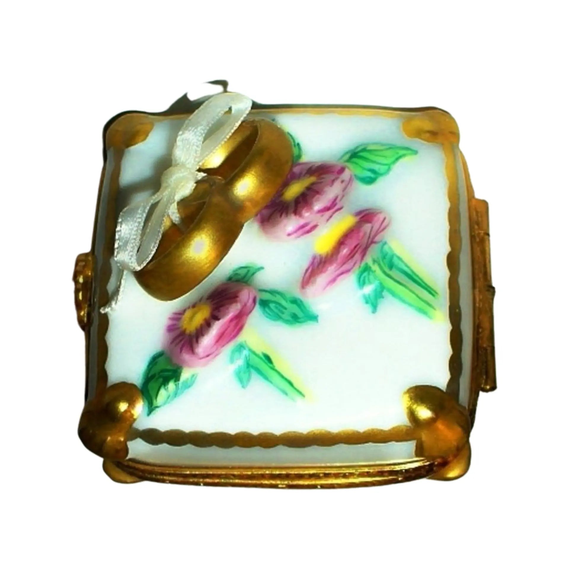 Wedding Rings Will You Marry Me Porcelain Limoges wedding French Trinket Box