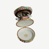 White Bumper Car Carousel Porcelain Limoges Carnival French Trinket Box