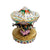 White Bumper Car Carousel Porcelain Limoges Carnival French Trinket Box