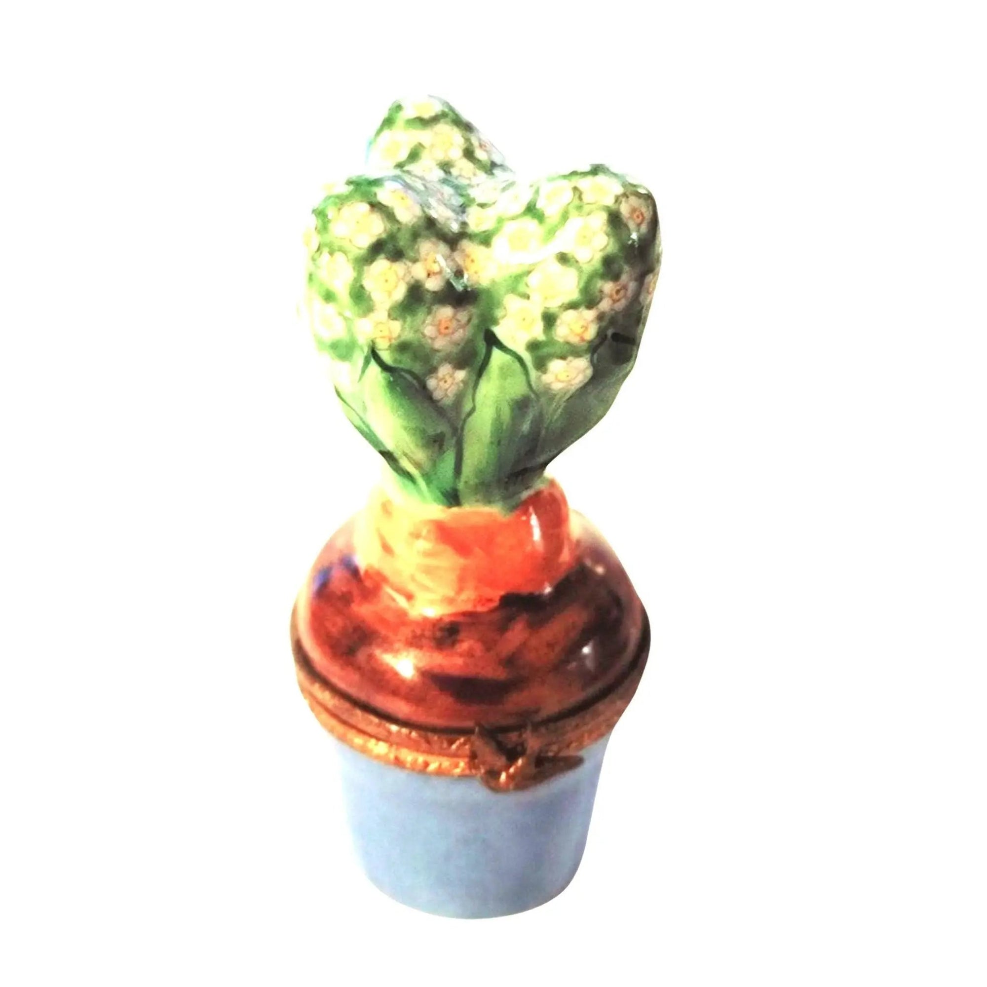 White Daisy Porcelain Trinket Box Porcelain Limoges Limoges Boxes garden easter French Trinket Box