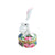 White Rabbit w ear up Bunny-easter rabbit-CH8C323