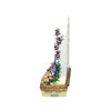 Window w Piano Porcelain Limoges Garden Flowers French Trinket Box