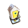 Winter Garden Shed Elegance Porcelain Limoges xmas winter Home French Trinket Box