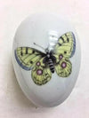 Yellow Butterfly Limoges Box Porcelain Limoges Butterfly Egg French Trinket Box