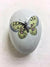 Yellow Butterfly Limoges Box Porcelain Limoges Butterfly Egg French Trinket Box