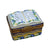 Yellow Light Blue Book Box Porcelain Limoges LIMOGES BOXES traditional book French Trinket Box