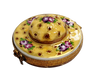 Yellow Roses Hat Limoges Box Porcelain Limoges shoe figurine LIMOGES BOXES French Trinket Box