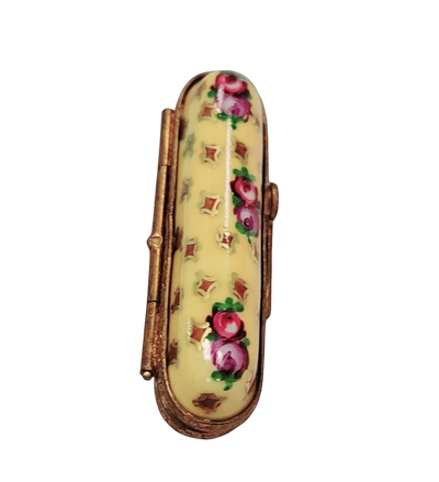 Yellow Roses Porcelain Treasure Porcelain Limoges Traditional Home French Trinket Box