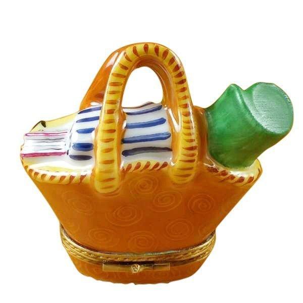 Yoga Bag limoges box Porcelain Limoges sports bag limoges box French Trinket Box